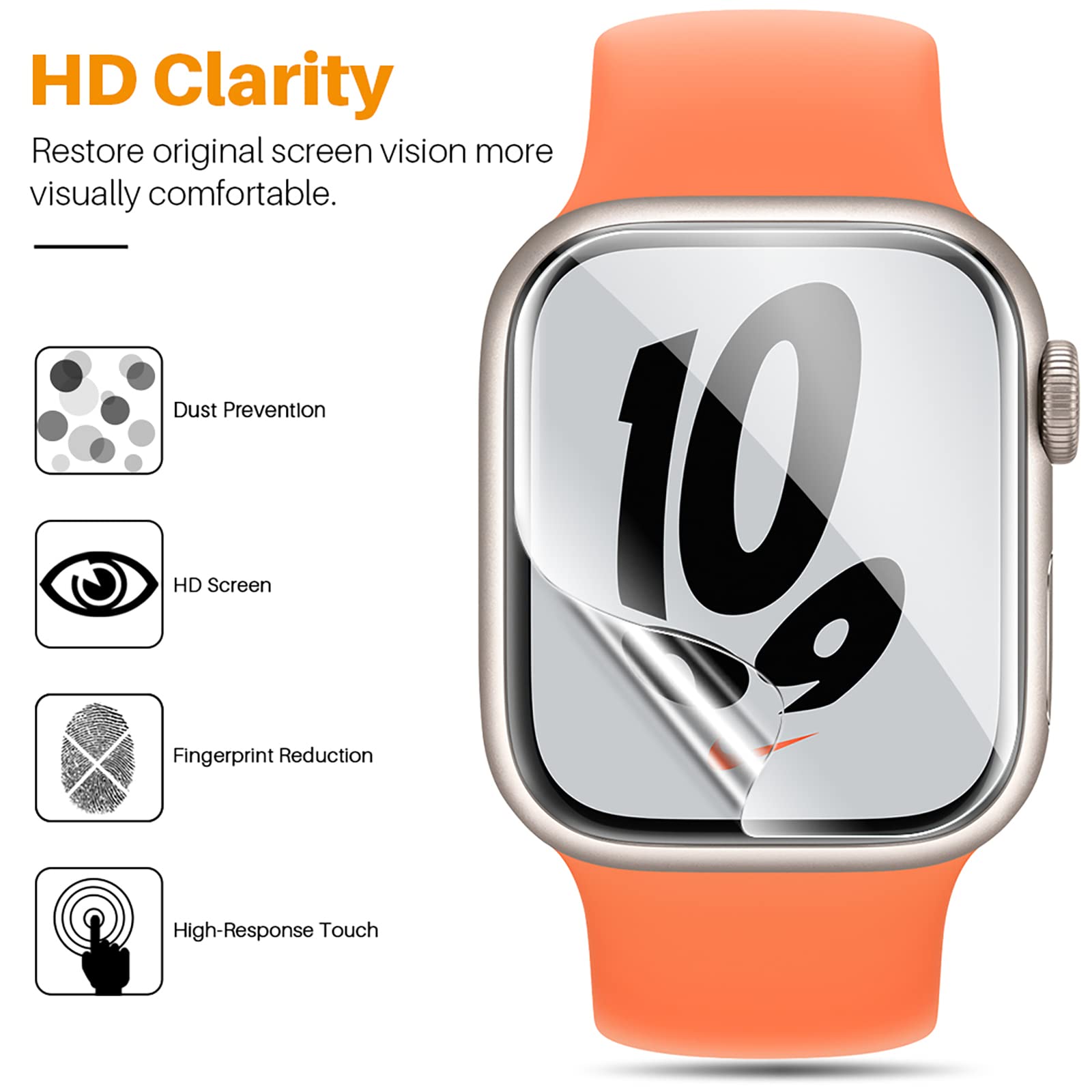 Lamshaw 6 Pièces Protection Écran Compatible Avec Anyloop