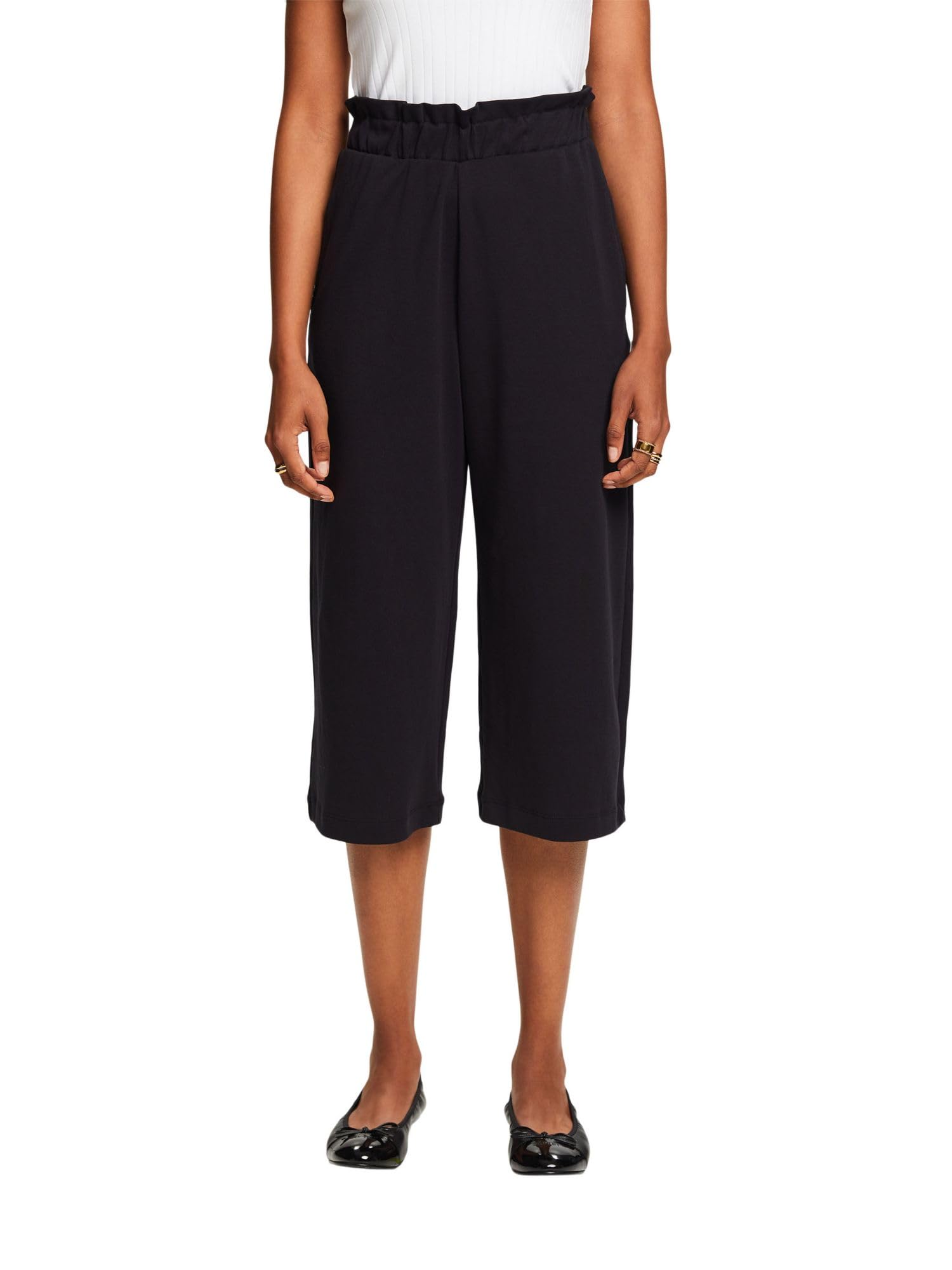ESPRIT Women's Trousers, Black, L
