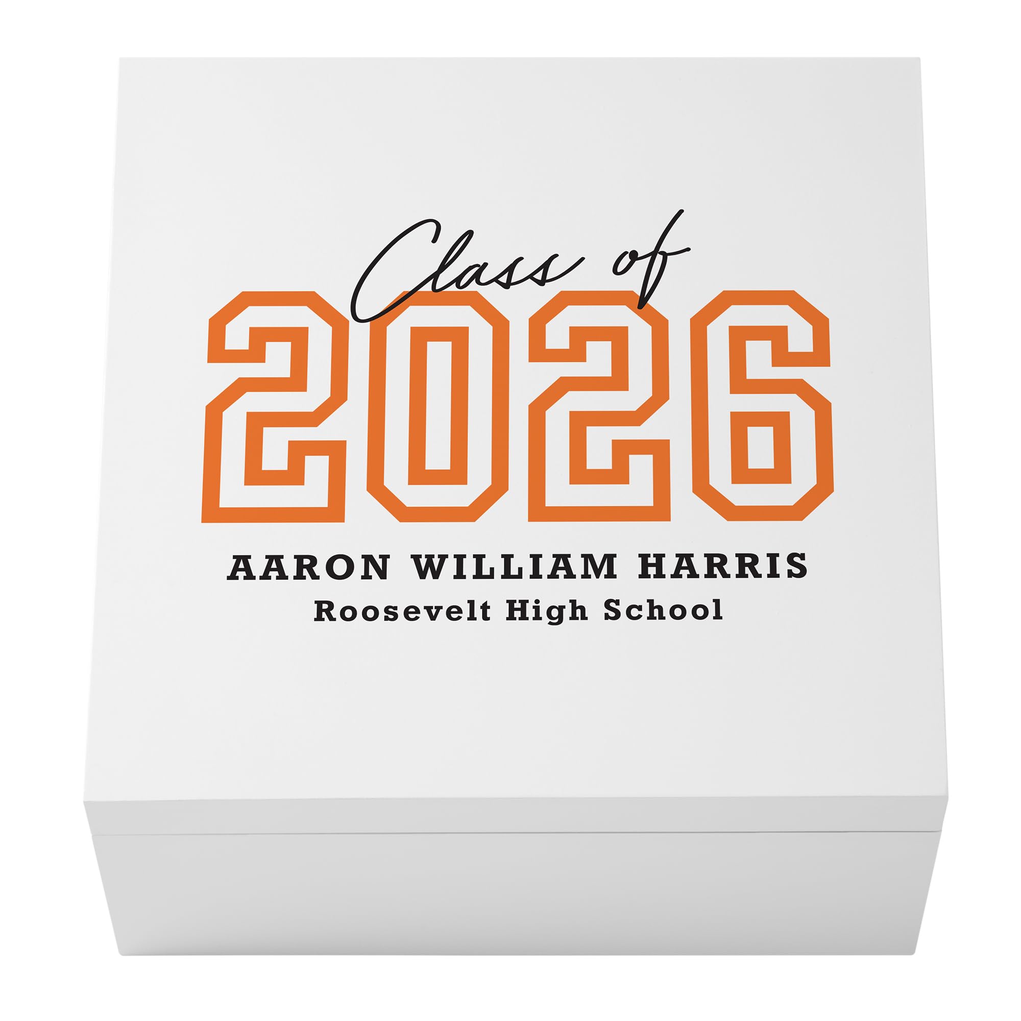 Let's Make Memories Personalized Keepsake Box