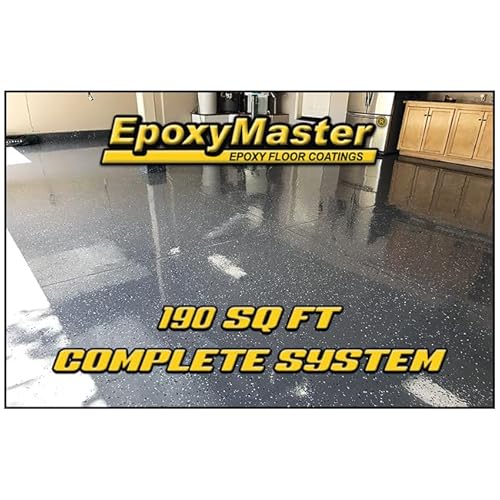 Solid Color Epoxy 190 Sq Ft Complete System (Purple)