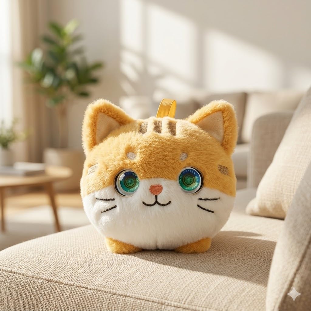 AIペット　しゃべる猫　チャットGPT、他言語対応 Amazon.co.jp: ai ぬいぐるみ 知育玩具 AI会話 ぬいぐるみ 電子ペット