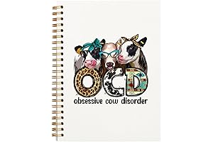 Cow Print Notebook - The Perfect Gift for Cow Lovers