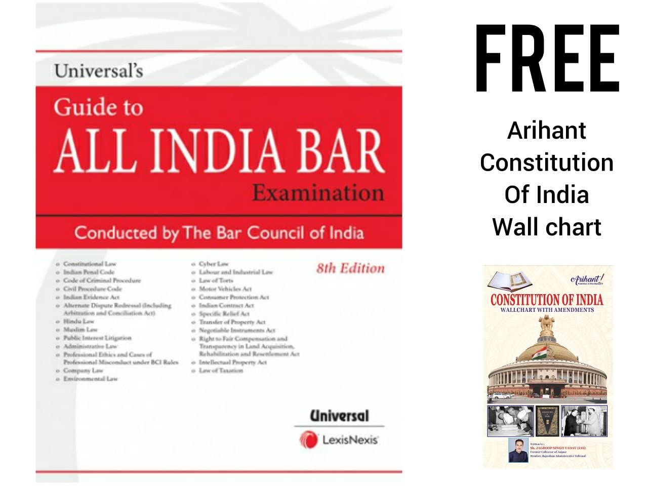 Buy Universal's Guide to all India Bar Examination 8th Edition With