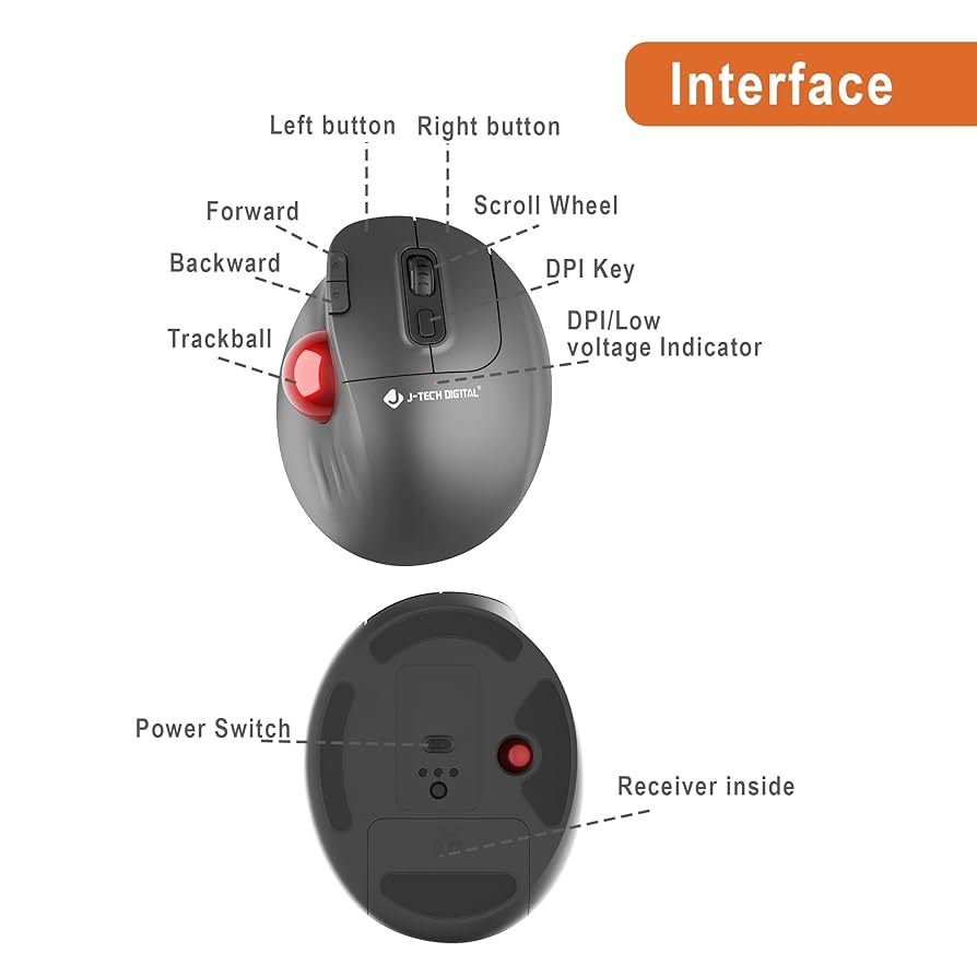 まうす Amazon.com: SANWA Wired Ergonomic Trackball Mouse, Optical