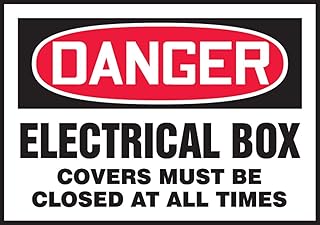 Accuform LELC011XVE Adhesive Dura-Vinyl Safety Label, Legend