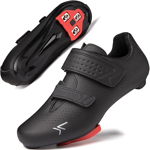 ULTIANT Zapatos de ciclismo para hombre y mujer, compatibles con Peloton & Look DeltaSPD, zapatos de bicicleta Peloton, zapatos de bicicleta de