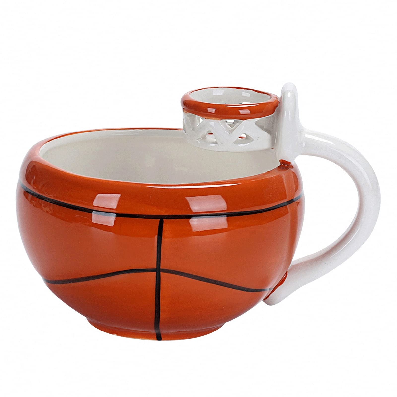 Tazza da Basket/Calcio in Ceramica Creativa con Manico, Scuola Personale/Ufficio/Tazza da casa/Tazza d'Acqua, Tazza da caffè per Bambini, insalatiera di Frutta