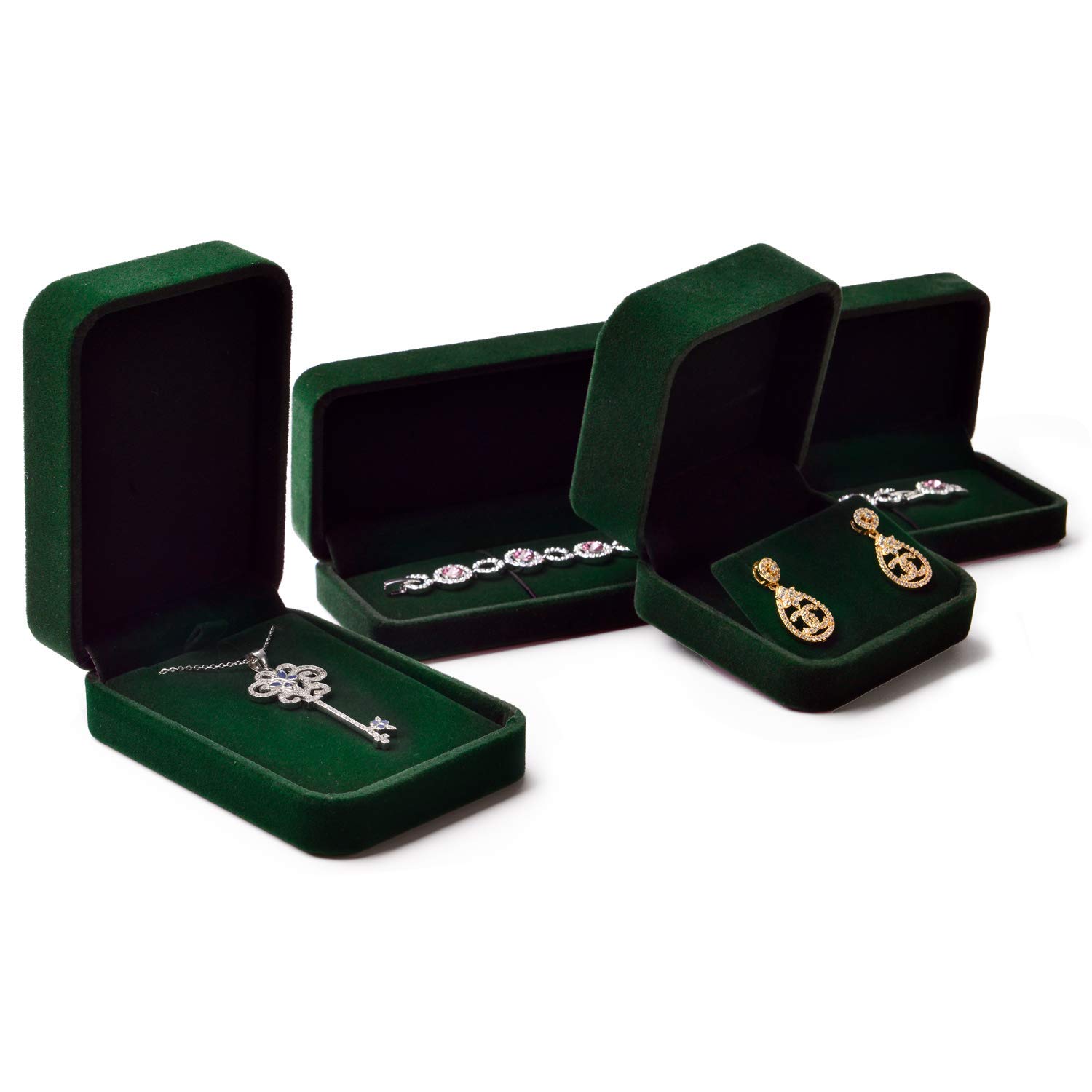 Anhängerbox Aus PU-Leder & Mikrofaser – 7,5x10x4 Cm, Für Schmuck, Geschenk Oder Display