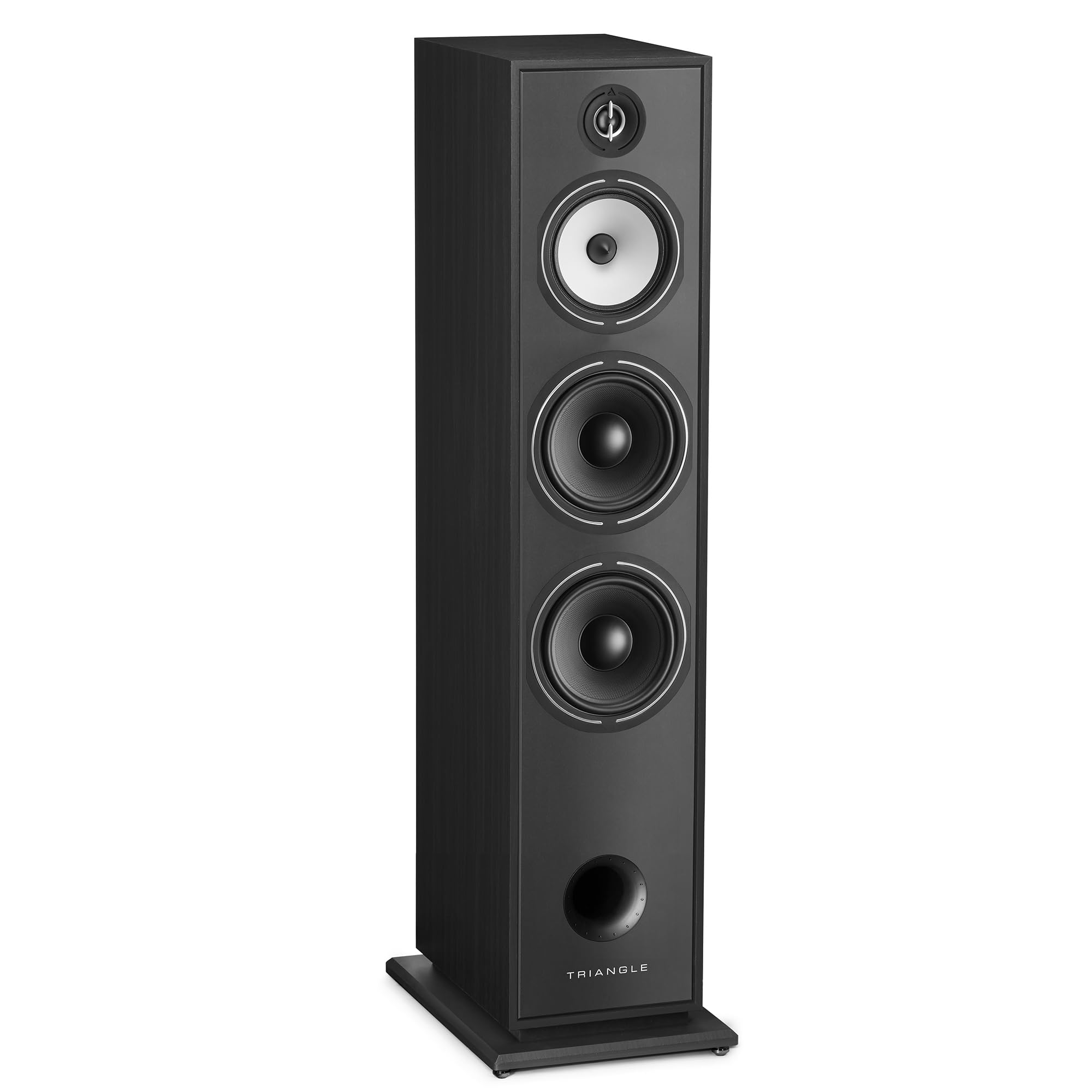 Triangle - Enceinte Colonne Hi-FI BOREA BR10 - Puissance Admissible 200W - Rendement 92 DB/W/m – Haut-parleurs 21 cm – Polyvalente Musique et Home-Cinéma - 245 x 1110 x 380 mm - Noir (Pièce)