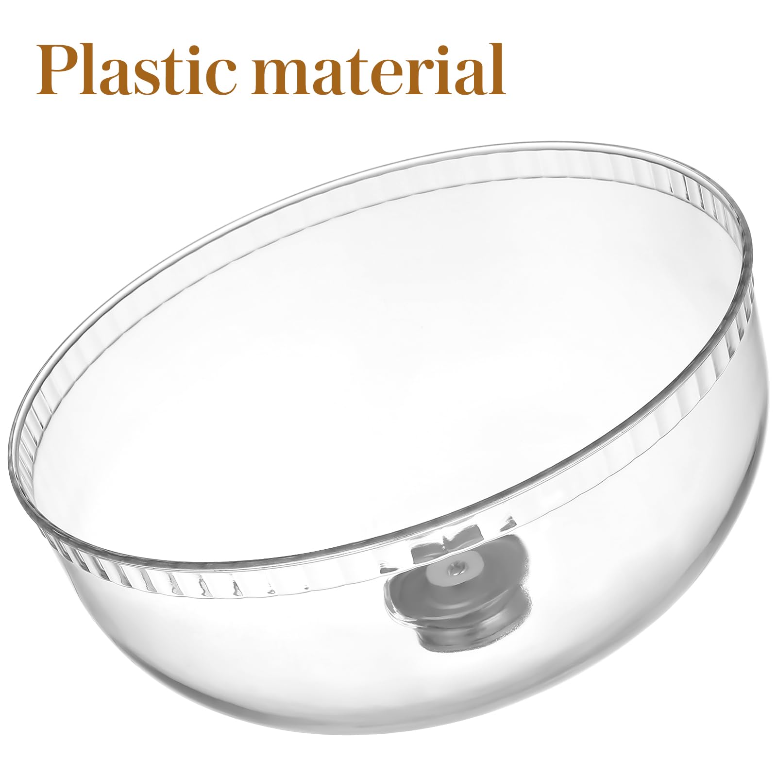 TOYANDONA Cloche en Plastique pour gâteau, Dessert, Fromage, présentoir à gâteaux