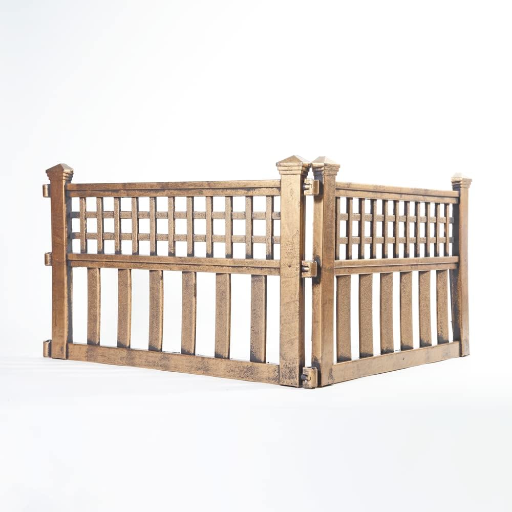 Easylife Garden Modern Fence Panels, Instant Installation Flower Bed Edging, Durable Fence for Garden - Fully Guaranteed