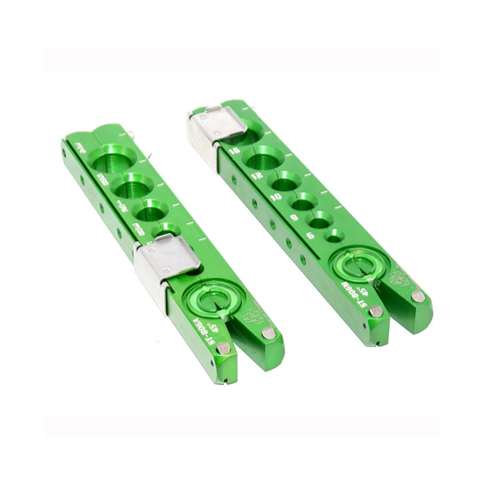 Kit expansor de tubo profesional 6-19 mm, escariador excéntrico cobre for aire acondicionado manual, métrico ST-806FT Para uso de bricolaje