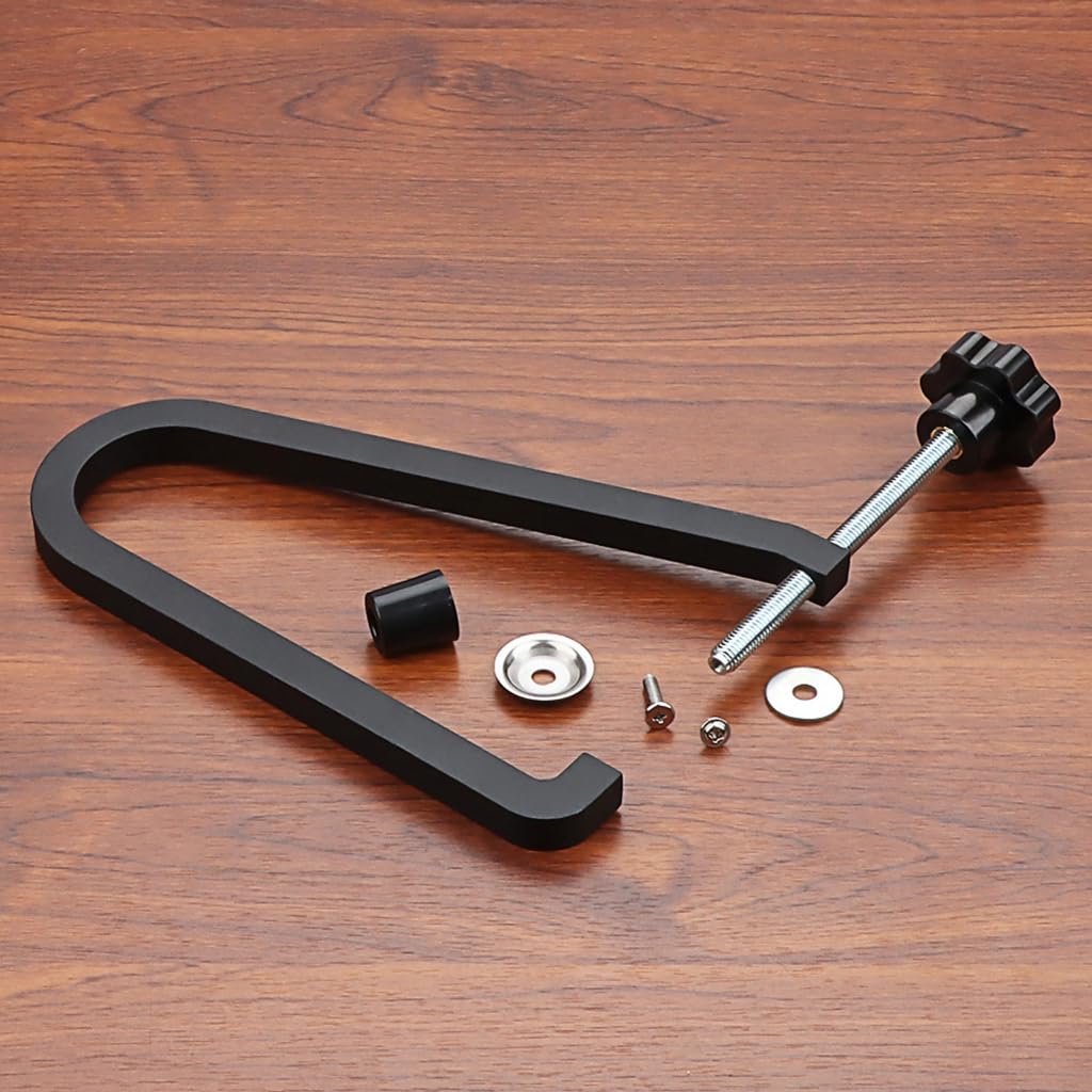 Pinza de guitarra para trastes de guitarra, abrazadera de puente de guitarra, abrazadera de alcance profundo