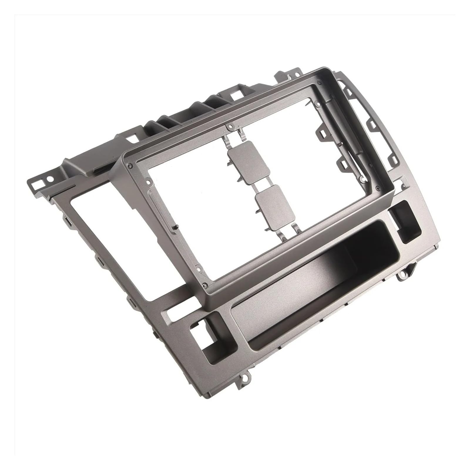Mascherina Autoradio Cornice Stereo Cruscotto Automobile Dvd 9 Pollici 2Din Audio Fascia Trim Panel Stereo Lettore Android Cornice Navigazione per Nissan per Tiida 2004-2011