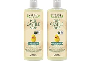 Dr. Natural Pure Castile Liquid Soap 2-pack (Unscented, 64oz)