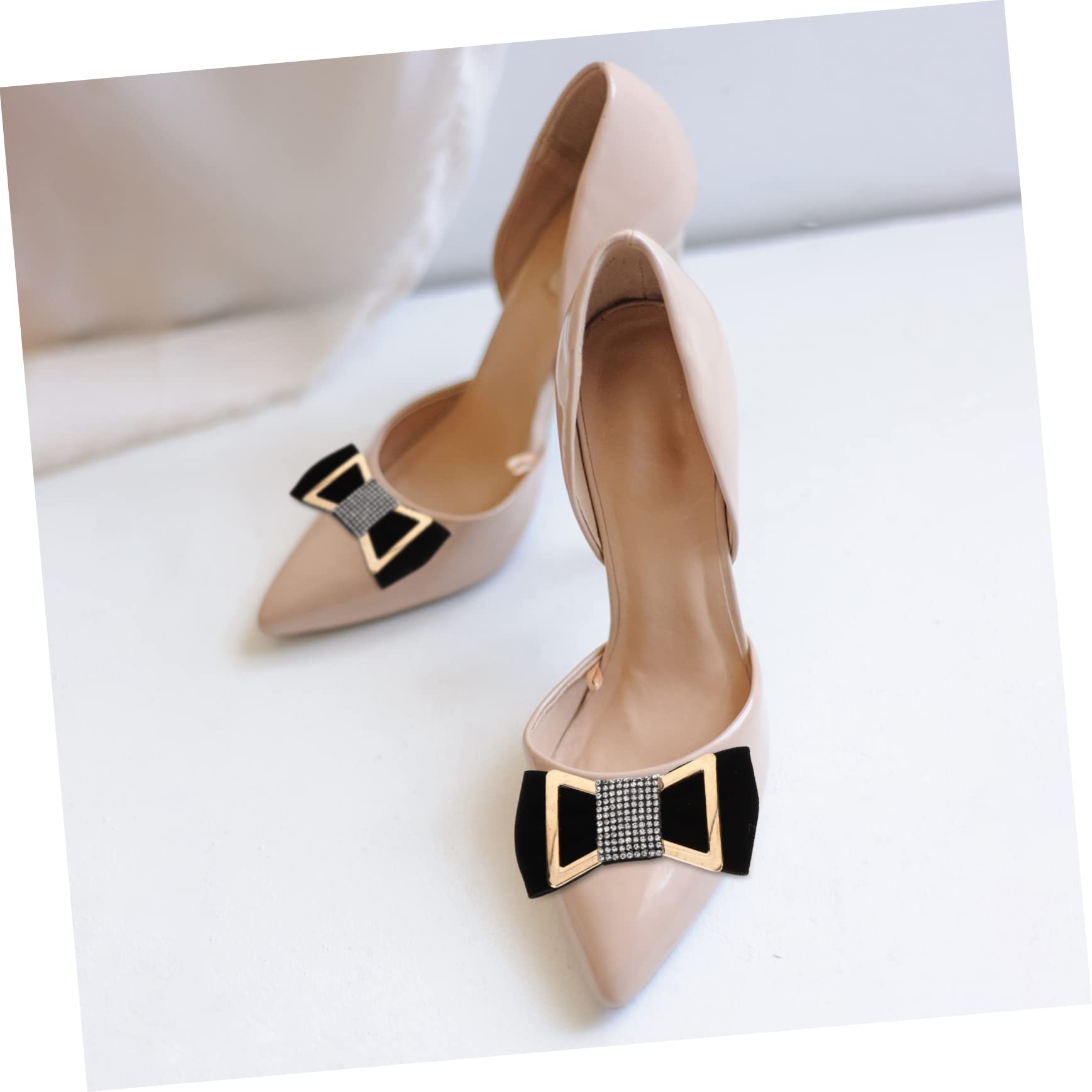 VALICLUD Fermaglio Per Scarpe Con Fiocco Clip Scure Per Scarpe Perni Fibbia Per Con Nodo a Fiocco Archi Spillo Arredamento Ciondoli Decorativi Per Cravatta Arco
