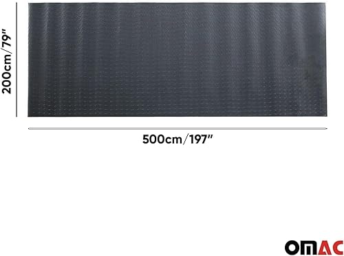 Miniatura 3 de OMAC Forro de alfombrilla para caja de camión, protección para todo tipo de clima para tu camión, camioneta de carga, camioneta o SUV, goma, moldura