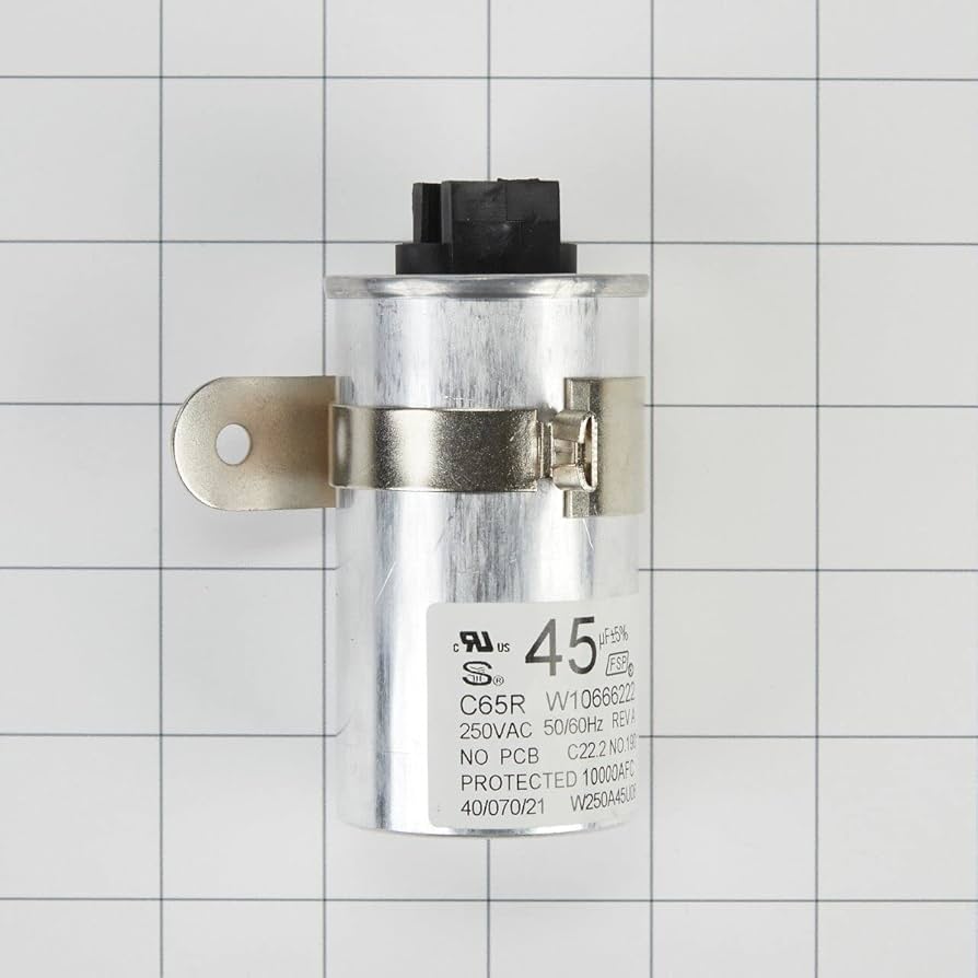 Whirlpool W10804665 Top Load Washer Run Capacitor : Amazon