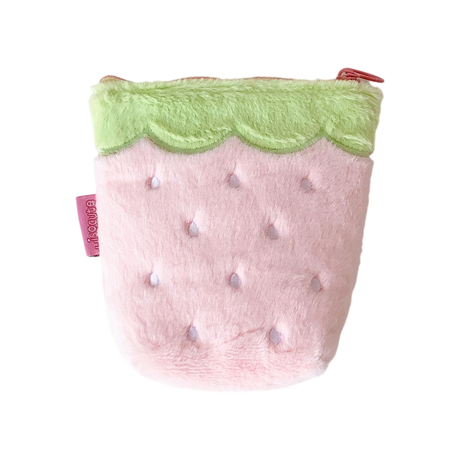 Msioytog Strawberry Designs Holder for Storing Earrings Keys and Tiny Objects Storage Container Portable Earphone Case