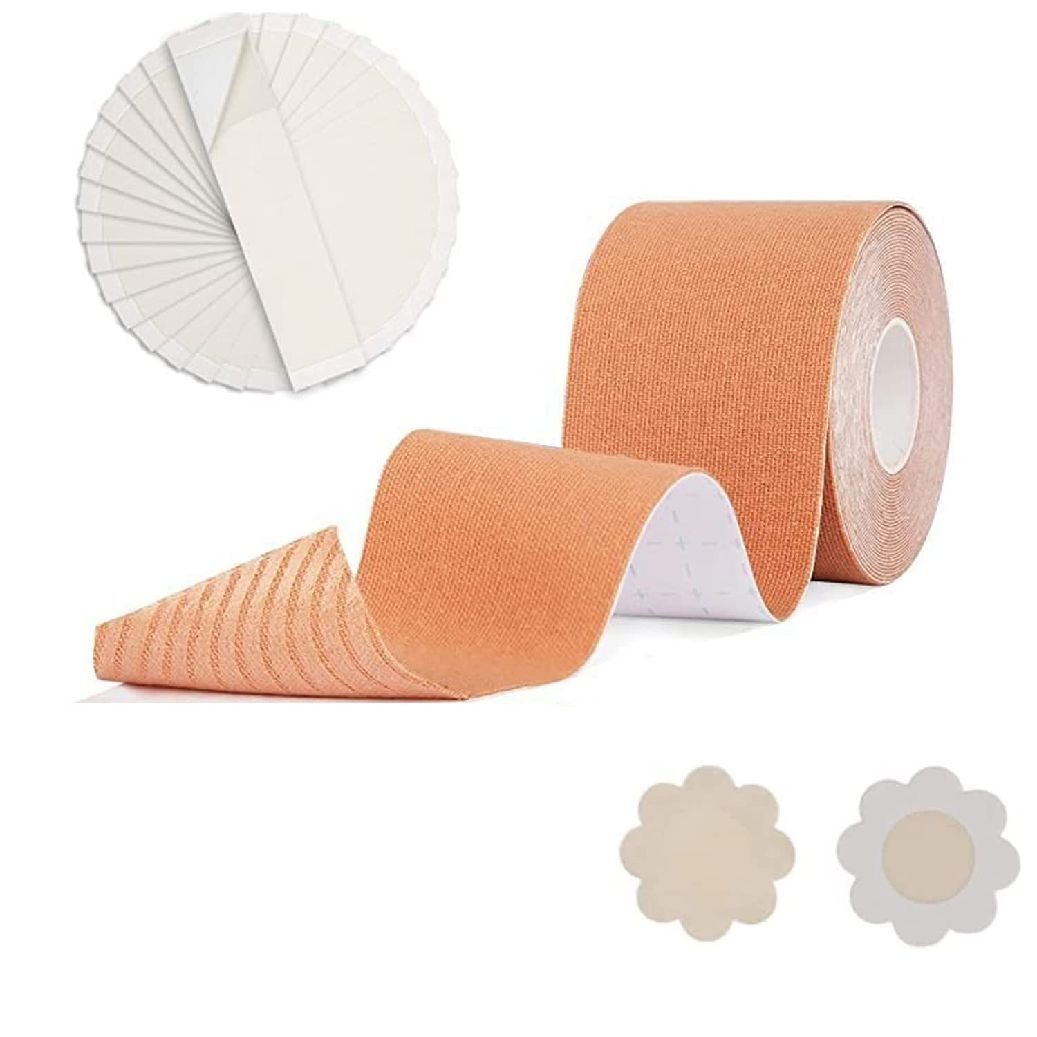 Boob Tape, Boob Tape for Breast Lift Bob Tape for Strapless Dress for Women Nipple Tape for Women Lifting Body Tape-image-16