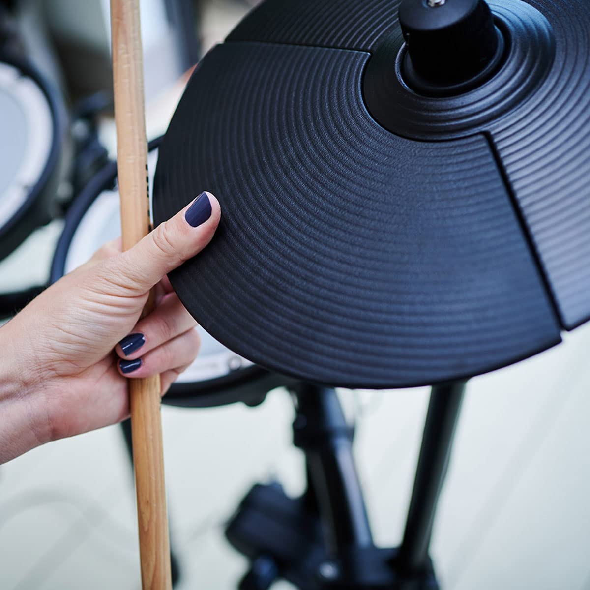 Roland TD-07DMK E-Drum Schlagzeug + keepdrum Kopfhörer
