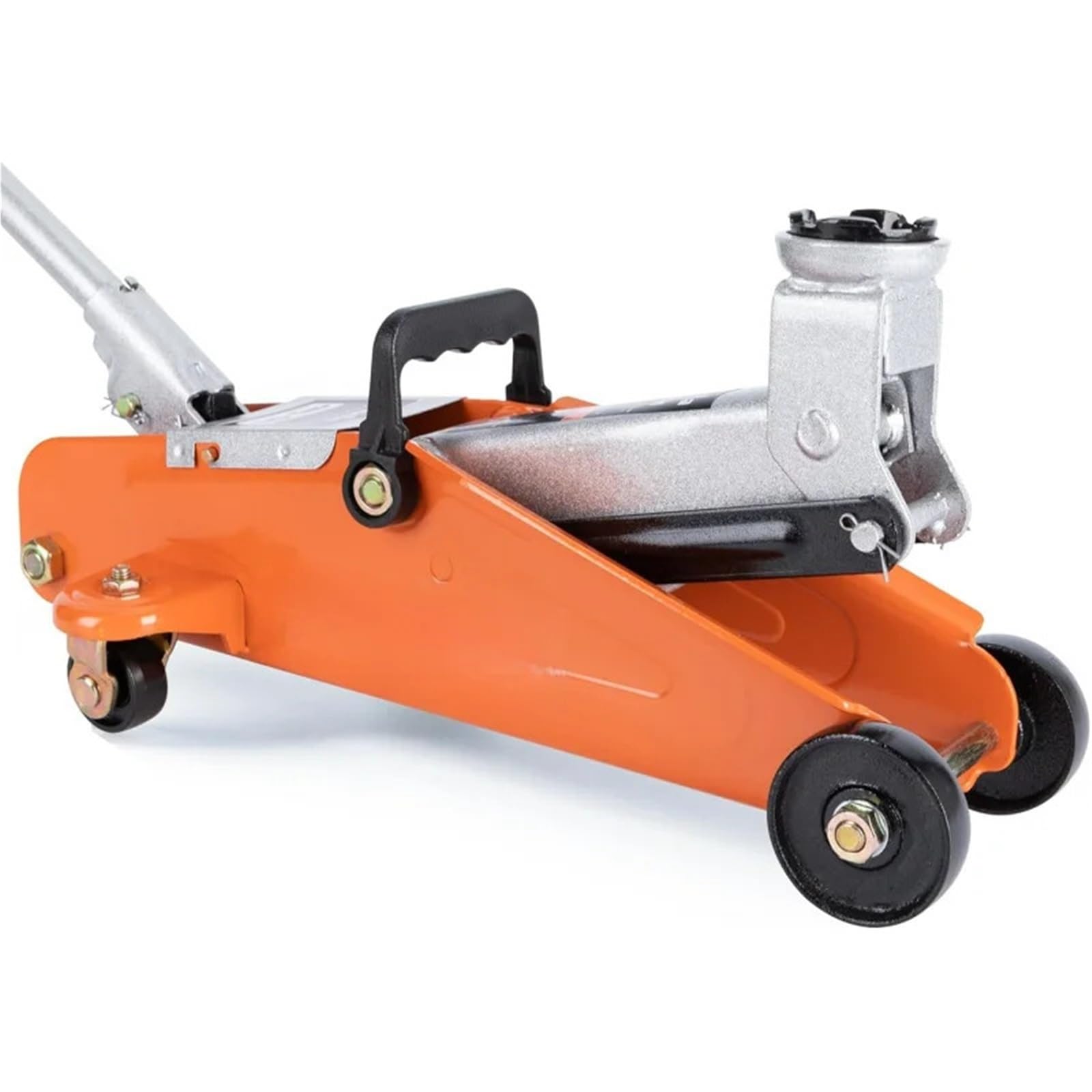 OLSKFUH Floor Jack, 2 Ton Portable Hydraulic Car Lift Jack, Orange For Repair Vehicle,