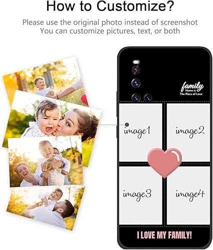 Miniatura 2 de Funda de teléfono personalizada para Vivo V19 de 6.44 pulgadas, imágenes personalizadas, funda anticaída, funda suave con nombre personalizado,