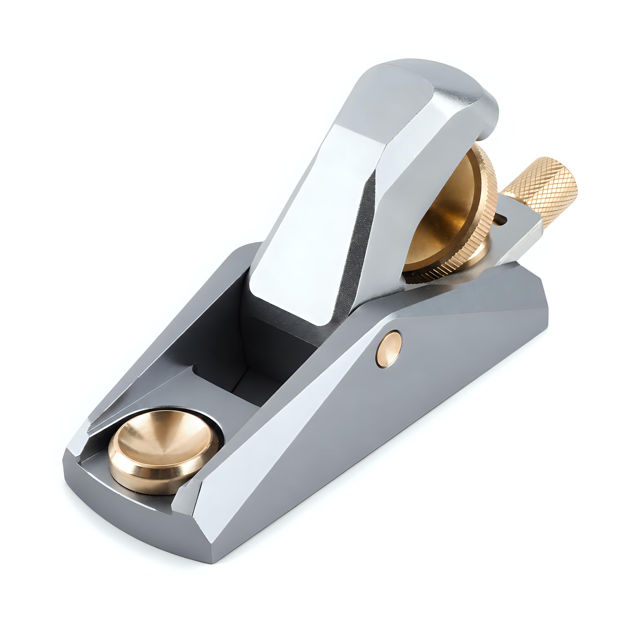 Fabater Mini Pialla a Mano, Pialla per Legno Ad Angolo Basso da 33 Gradi, a Mano per la Lavorazione del Legno, con Lama da 22 Mm per Rifilare Smussatura e Sbavatura