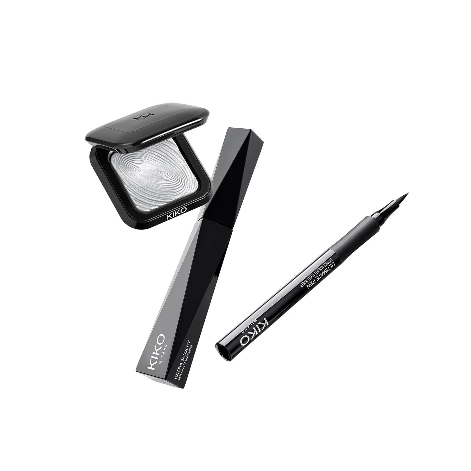 KIKO Milano|Snow-Kissed Holiday Jingle Trio Eyes Gift Set|Eyes Gift Set: volumising mascara, eyeliner pen and metallic eyeshadow - Image 3