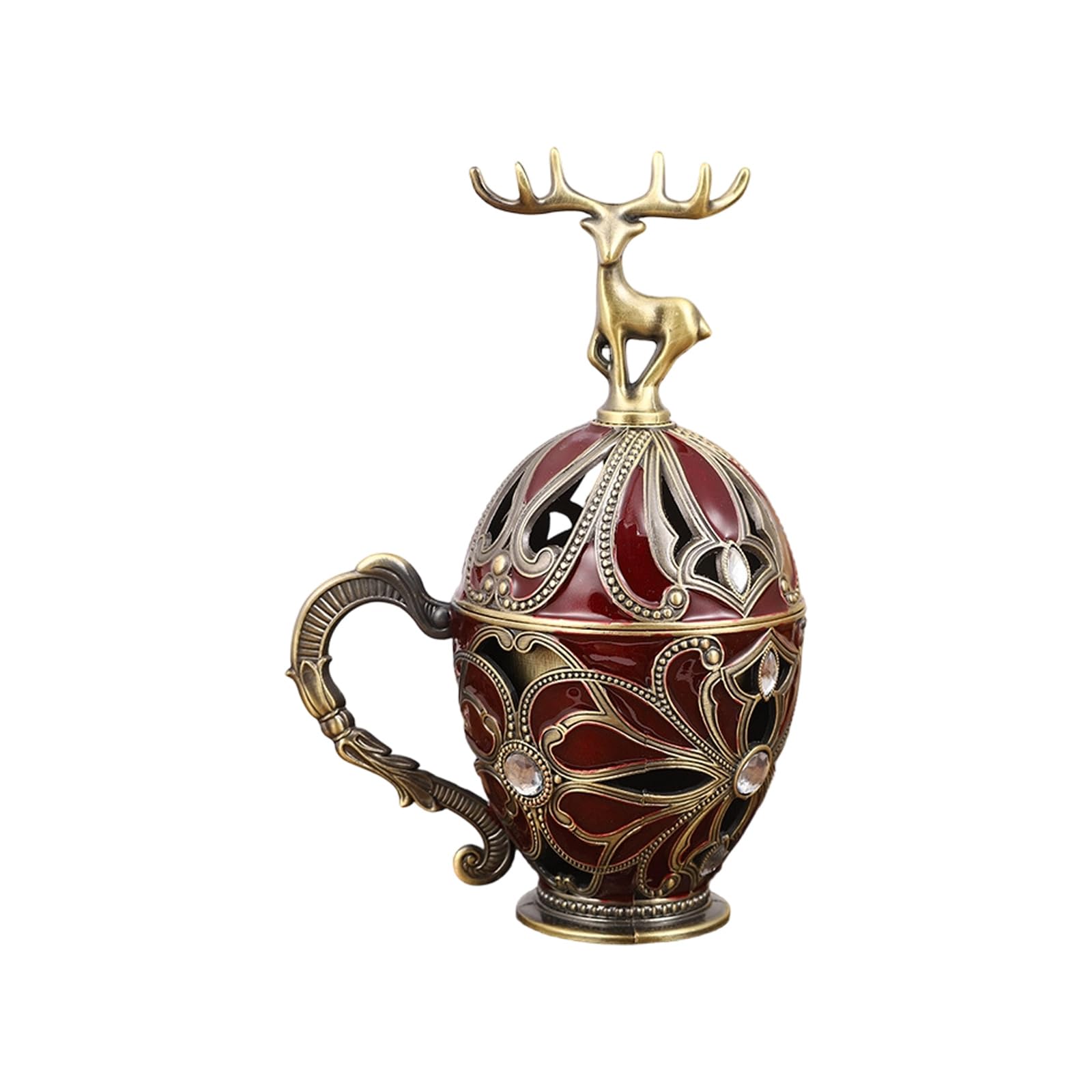 Artistic Hollow Out Scented Holder for Living Room Bedroom Space Metal Incenses Diffusers Burners 1PC Tea Room Scent Stove