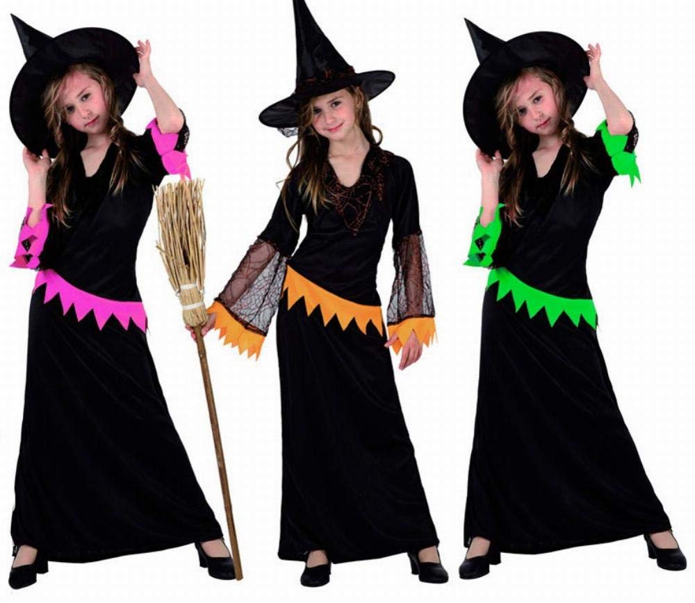 Atosa Costume Witch 7-9 Years