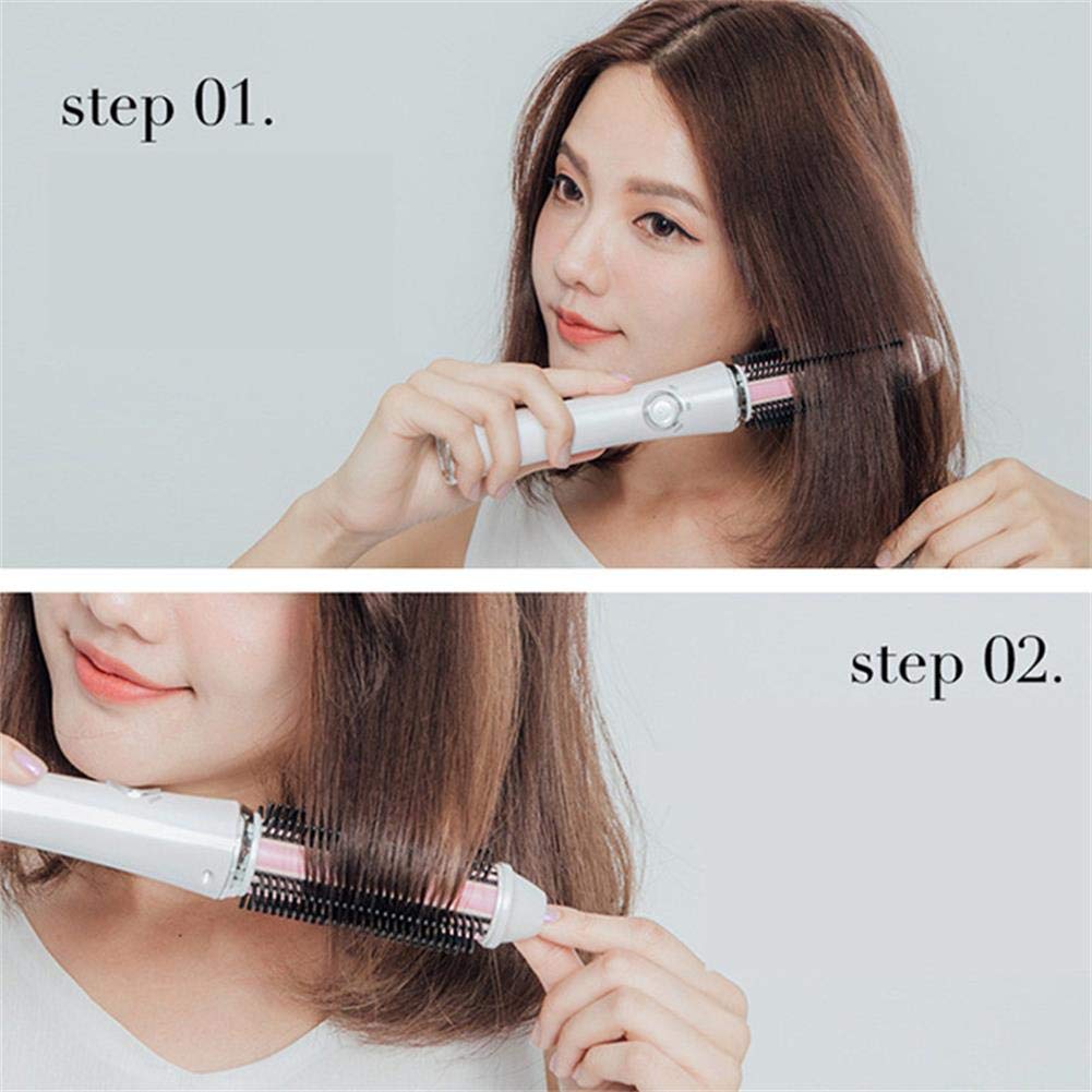 Rechargeable USB Curly Hairs Comb Wireless Hair Curling Iron Sticks Hair Straightener Curler Cordless Straightening Irons Styling Curling Tool Hot Brush Fast Heating - Image 6