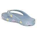 Aqualite NEO-9386 Casual Slide Slipper for Women dailywear Slip-ons Anti-Skid, Waterproof EVA Slide Flipflop Blue gallery image