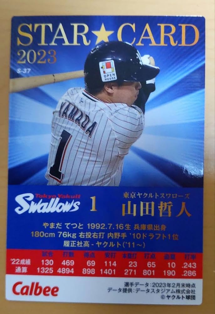 Amazon.co.jp: プロ野球チップスヤクルトスワローズ 山田哲人