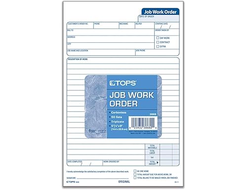 Best Work Order Forms for Streamlined Workflow [2024 Guide]