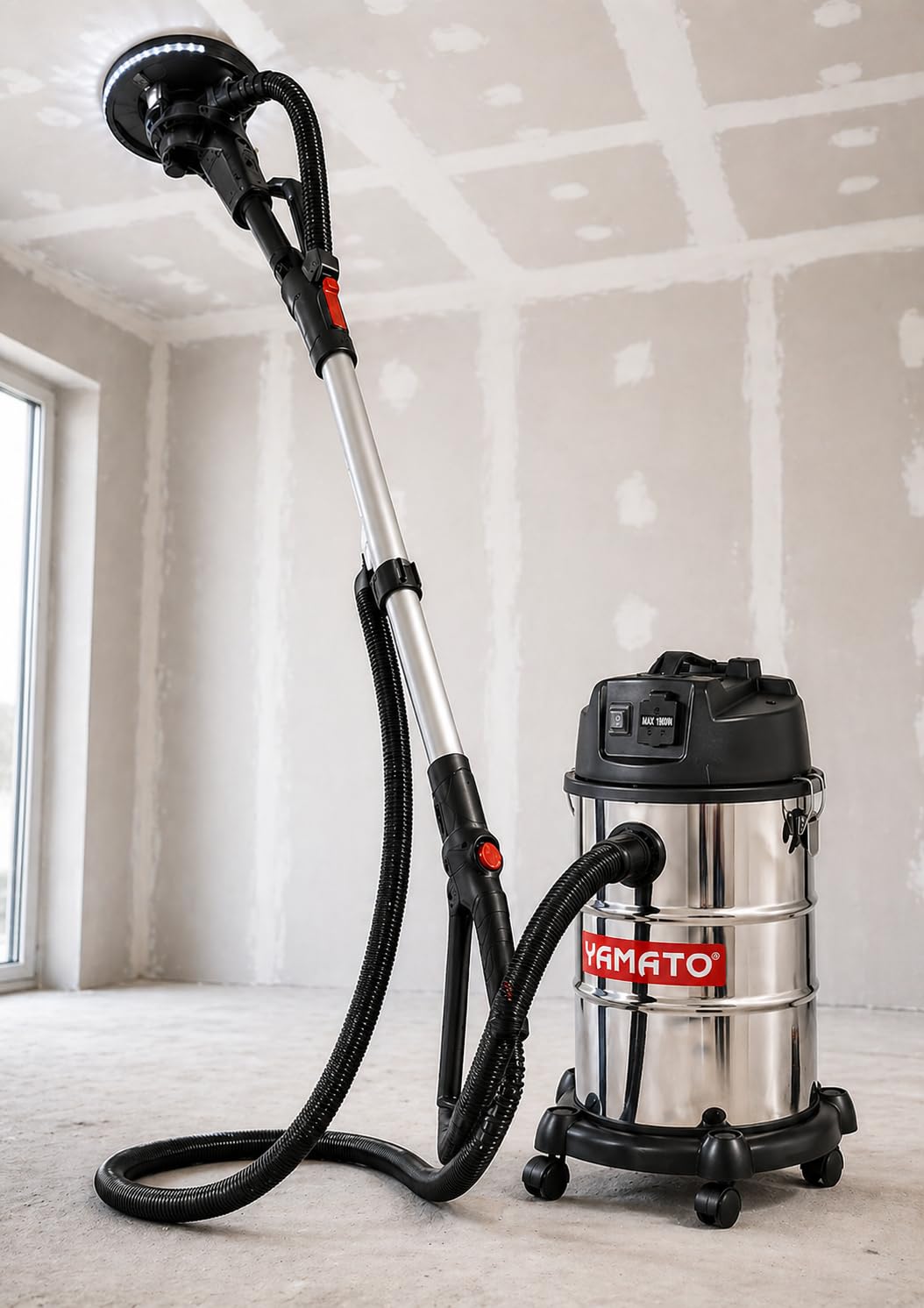 Salone Negozio Online Bidone aspiratore 30 LT per Giraffa levigatrice solidi e liquidi con scuotifiltro specifico per polveri carpenteria