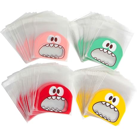 HAPY SHOP Monster Cookie Bags: Your Cute and Convenient Snacking Solution