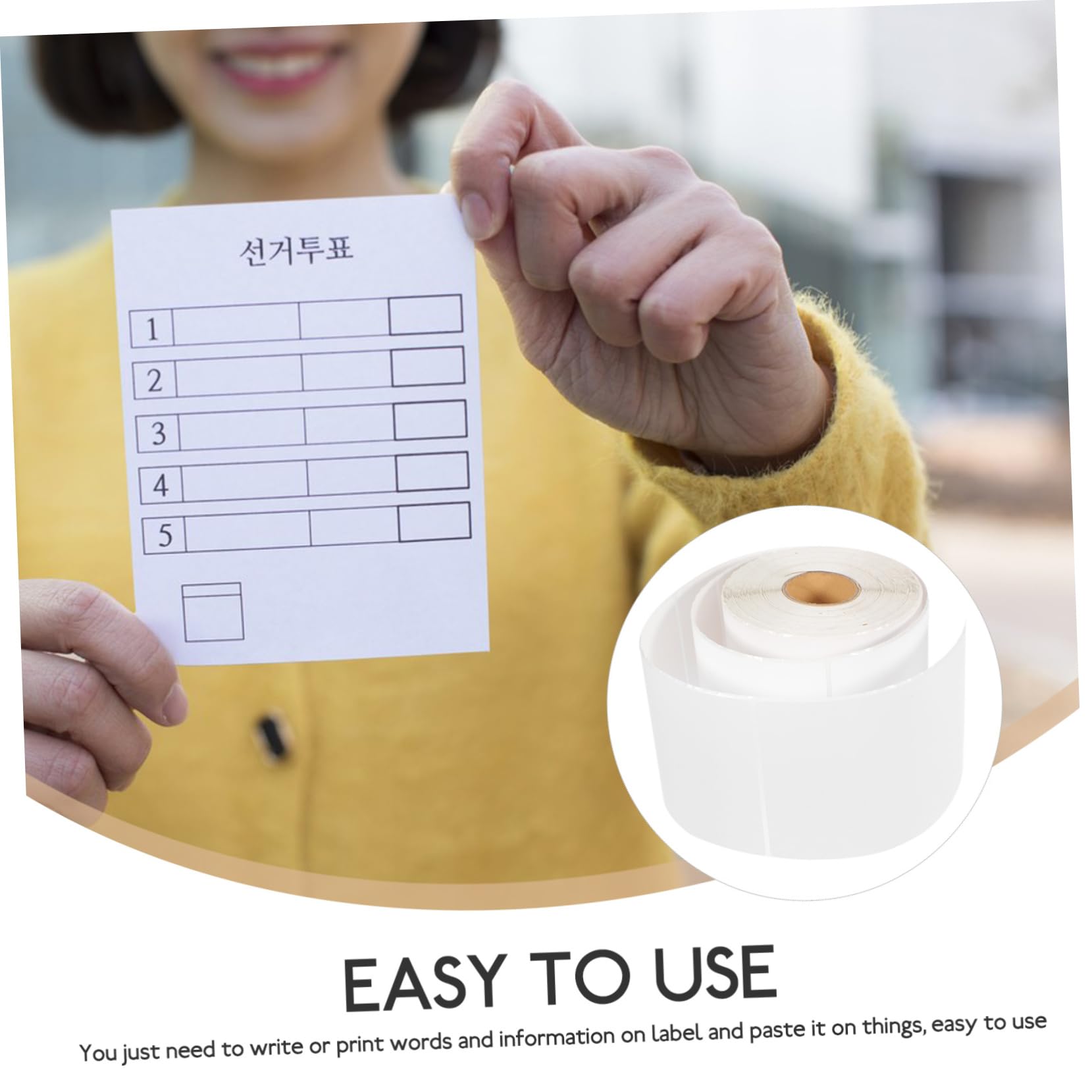 Étiquettes Autocollantes à Imprimer 500 Pièces Papier Blanc