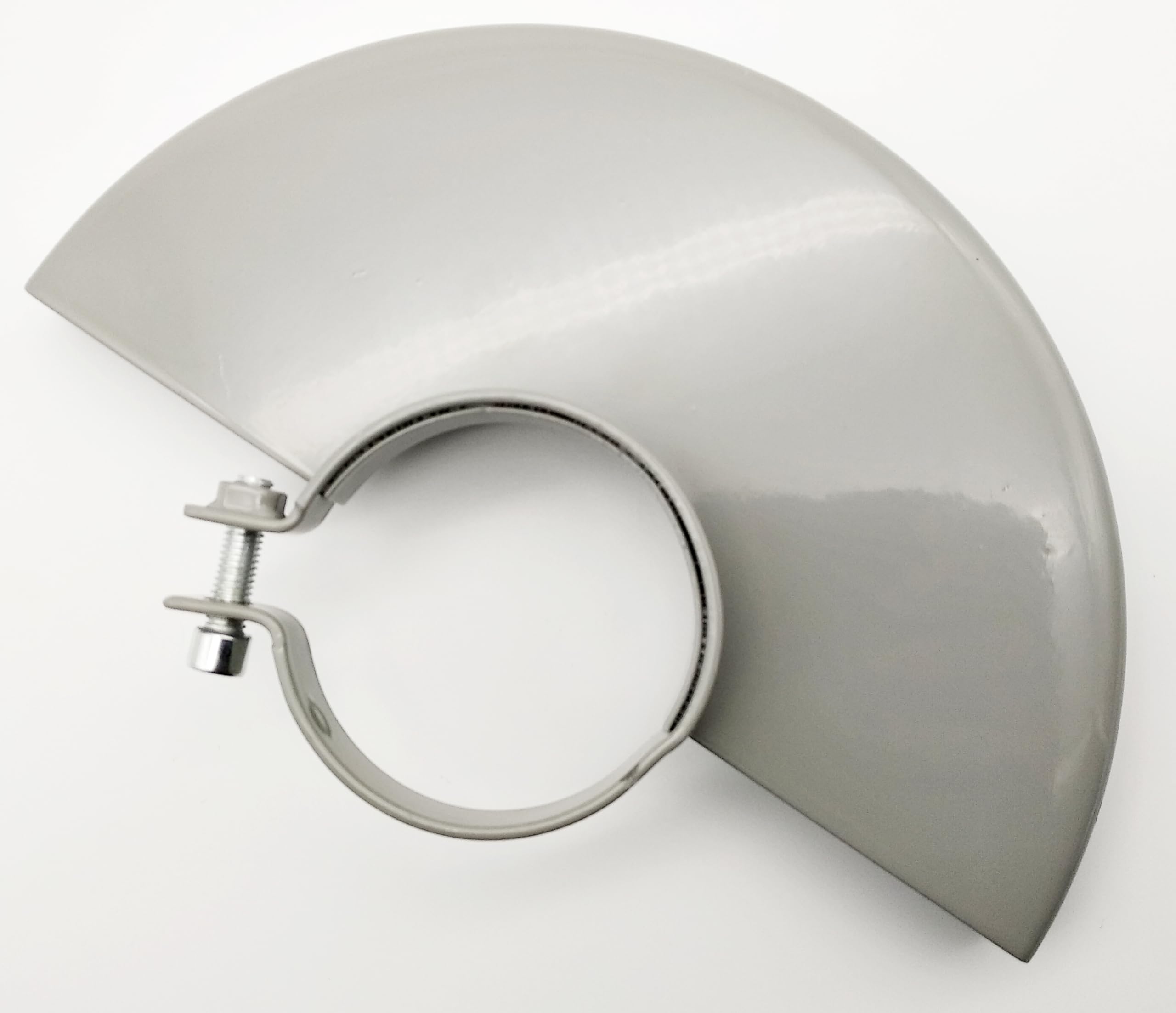 Capot De Protection Métal 230mm Pour Meuleuse D'Angle - Flexible Avec Collier 62mm - Vis M6