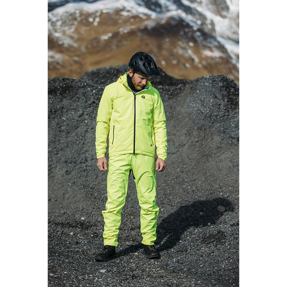 Gonso Save Pants, Lange Unisex Allwetter-Regenhose für Herren und Damen, Wasserdicht bis 10.000 mm & Winddicht, G-Tex, Weite Passform, PFC-frei