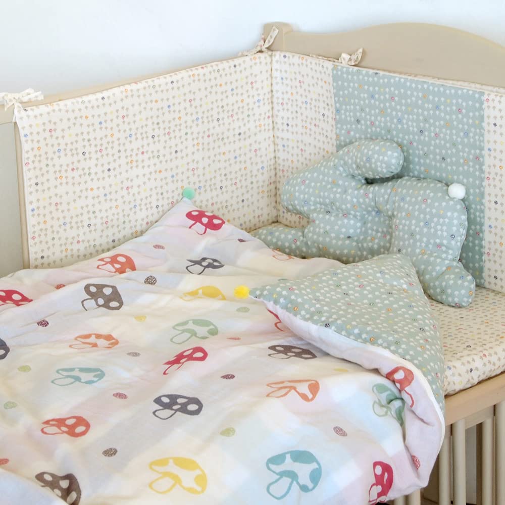 Amazon | [10mois(ディモワ)-Hoppetta] シャンピニオン ベビー布団