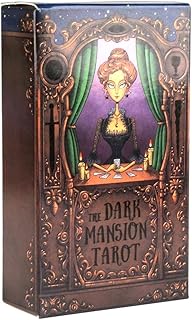 OCDSLYGB 78-Card Dark Mansion Tarot Fortune-Telling Destiny Card, Cards Deck Sets,for Beginners, Enthusiasts And Advanced Tarot Readers,11.3 x 6.3 cm