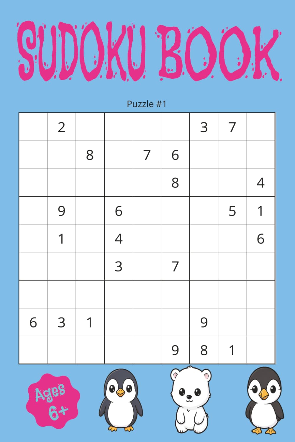 Sudoku Book: Brain Boost Sudoku Book for kids, 100+ Sudoku puzzles (easy to medium difficulty)
