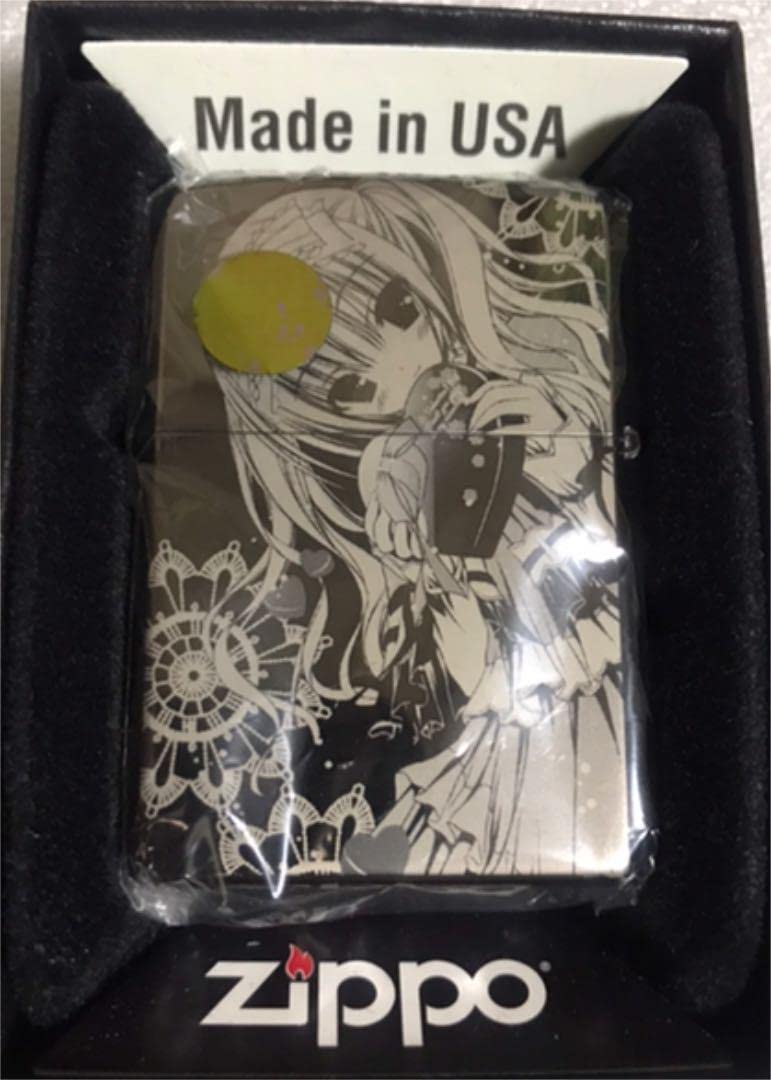 未使用 小傷有 てぃんくる コミケ限定 Alice and game ZIPPO Alice and game てぃんくるZIPPO