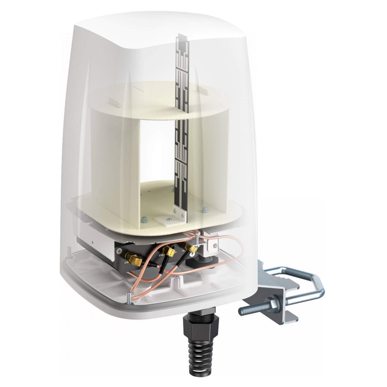 Quspot Antenna Di Rete Antenna Omnidirezionale Poe/lan 4 Dbi (quspot For Rut240/rut230 - Quspot, 7 Dbi, - 0.694-0.96/1.7-2.2/2.2-2.7 2.4-2