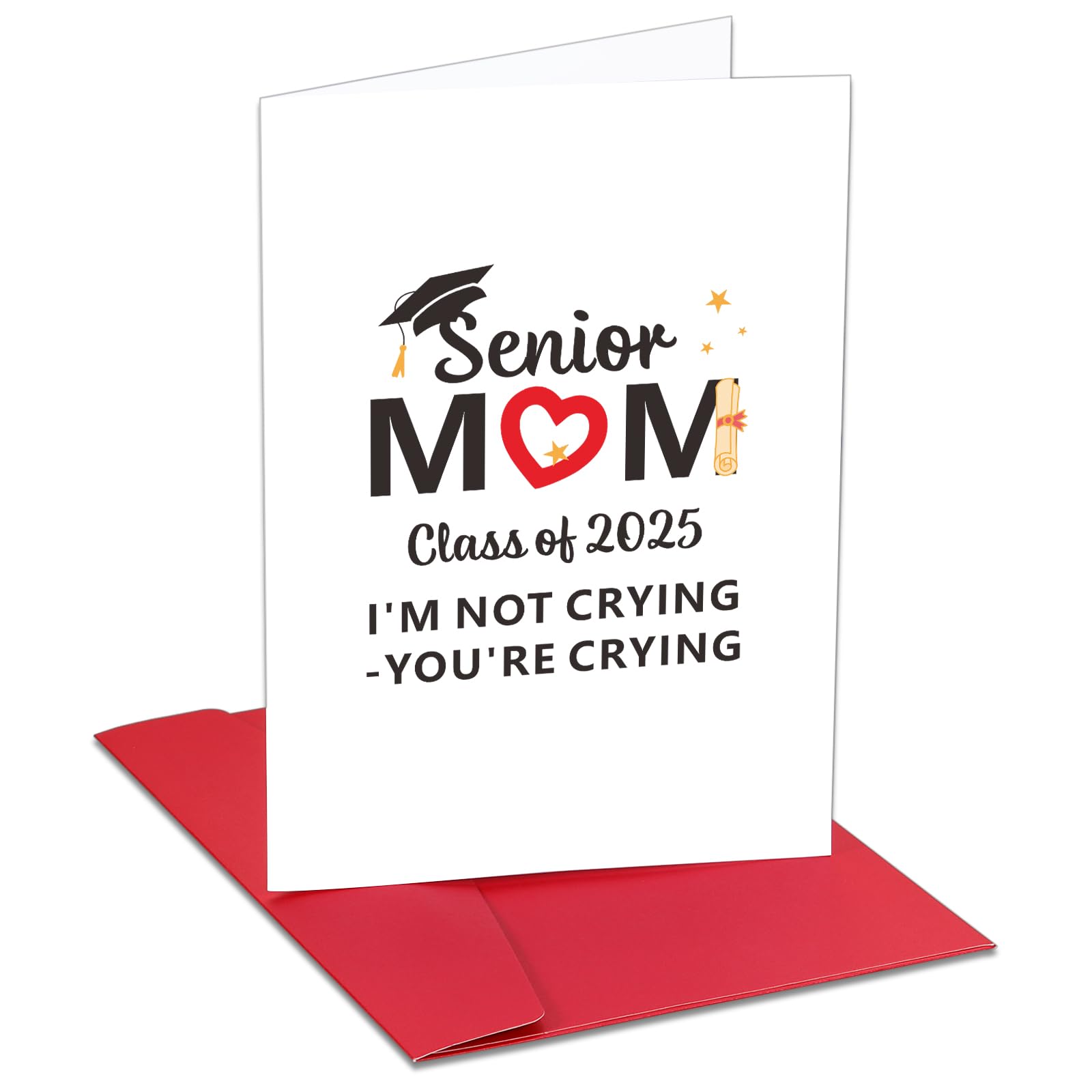 Graduation Announcements 2025, Senior Class of 2025 Graduation Gifts - Funny Congratulations Cards & Thank You Gifts for Mom