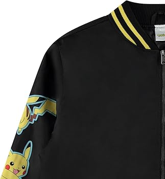 Pokemon Varsity Bomber Jacket for Men - Classic Mens Varsity Pokemon Varsity Bomber Jacket for Men - Classic Mens Varsity
