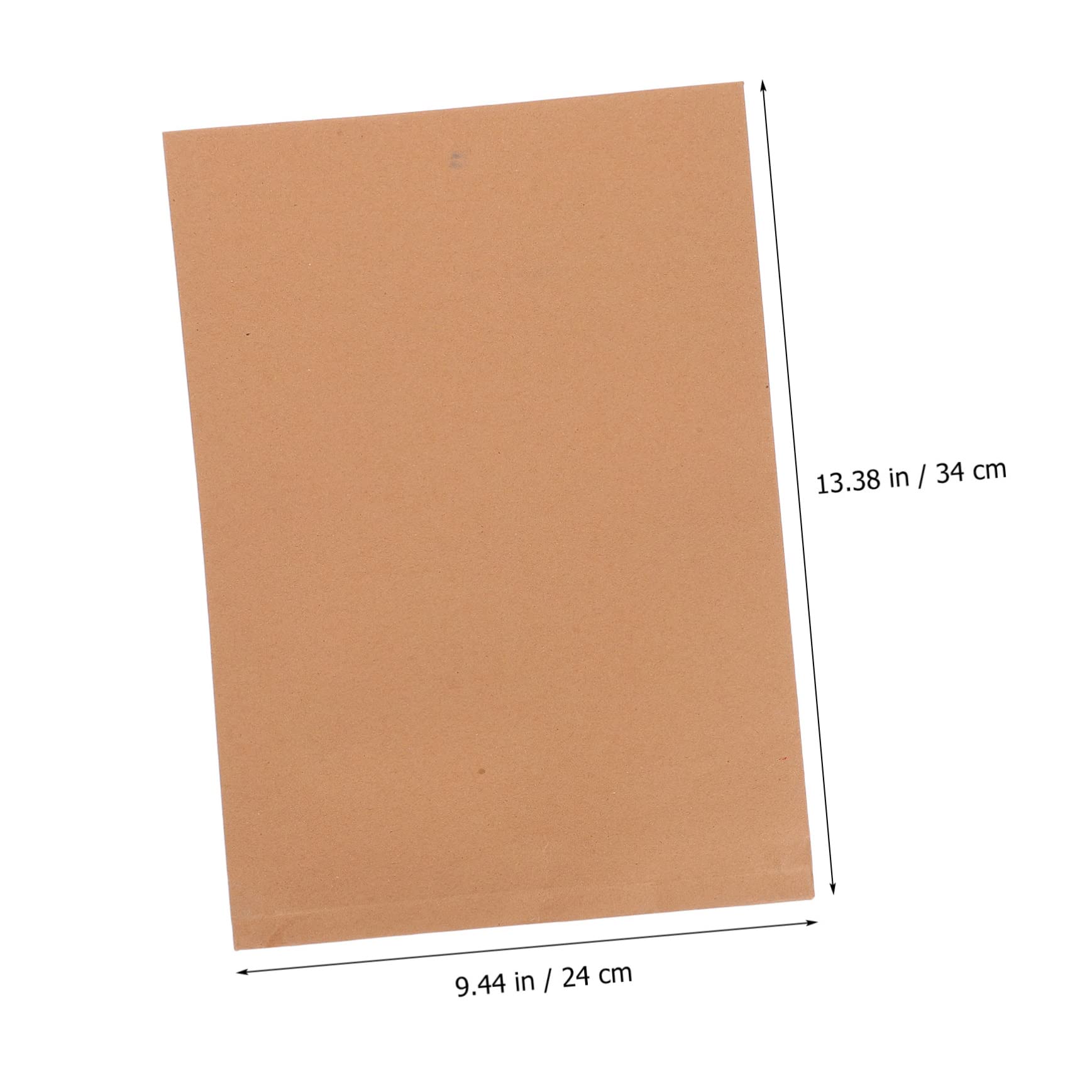 Homoyoyo 25piezas Cartera de Papel Kraft Carpeta Portadocumentos Organizador de Documentos Carta para Papelería de Oficina Unidades de Portafolios de Papel