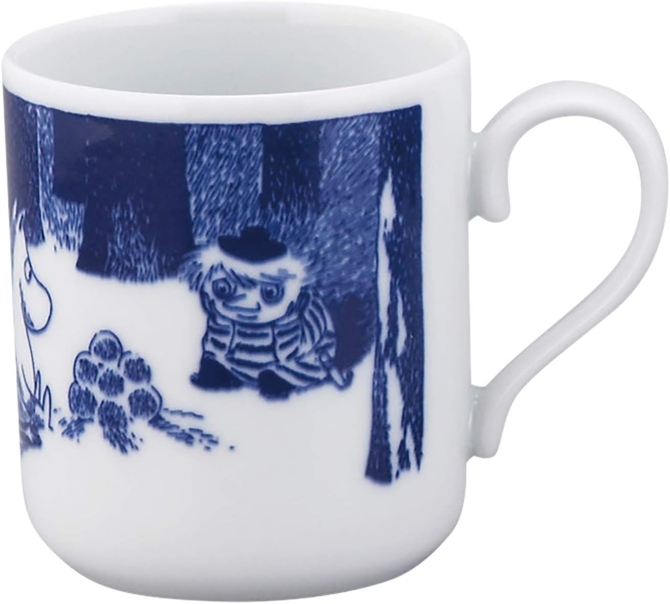 Yamaka Shoten Moomin MM2702-11 Talina Mug, Little My, Microwave & Dishwasher Safe, Moomin Goods, Scandinavian, Mother's Day Gift, 9cm x 8.9cm, Porcelain, Reusable, Made in Japan