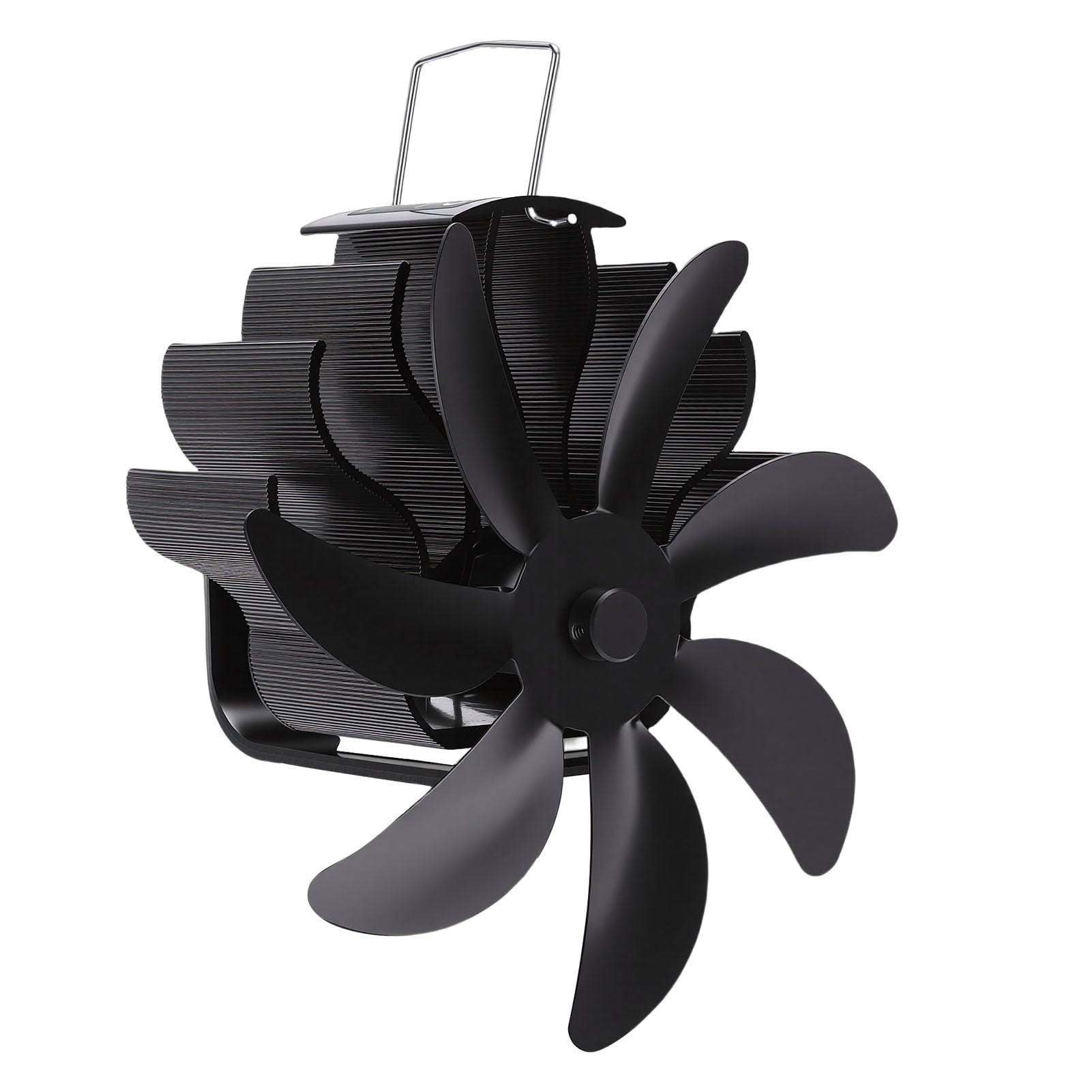 Ventilatore per Stufa a Legna Termico Ad Alta Efficienza Non Elettrico per Caminetti e Stufe a Pellet